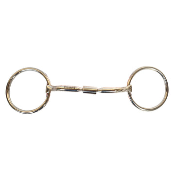 BAR H EQUINE 5 In Mouth Horse Bit Loose Ring Stainless Steel | Horse Bit
